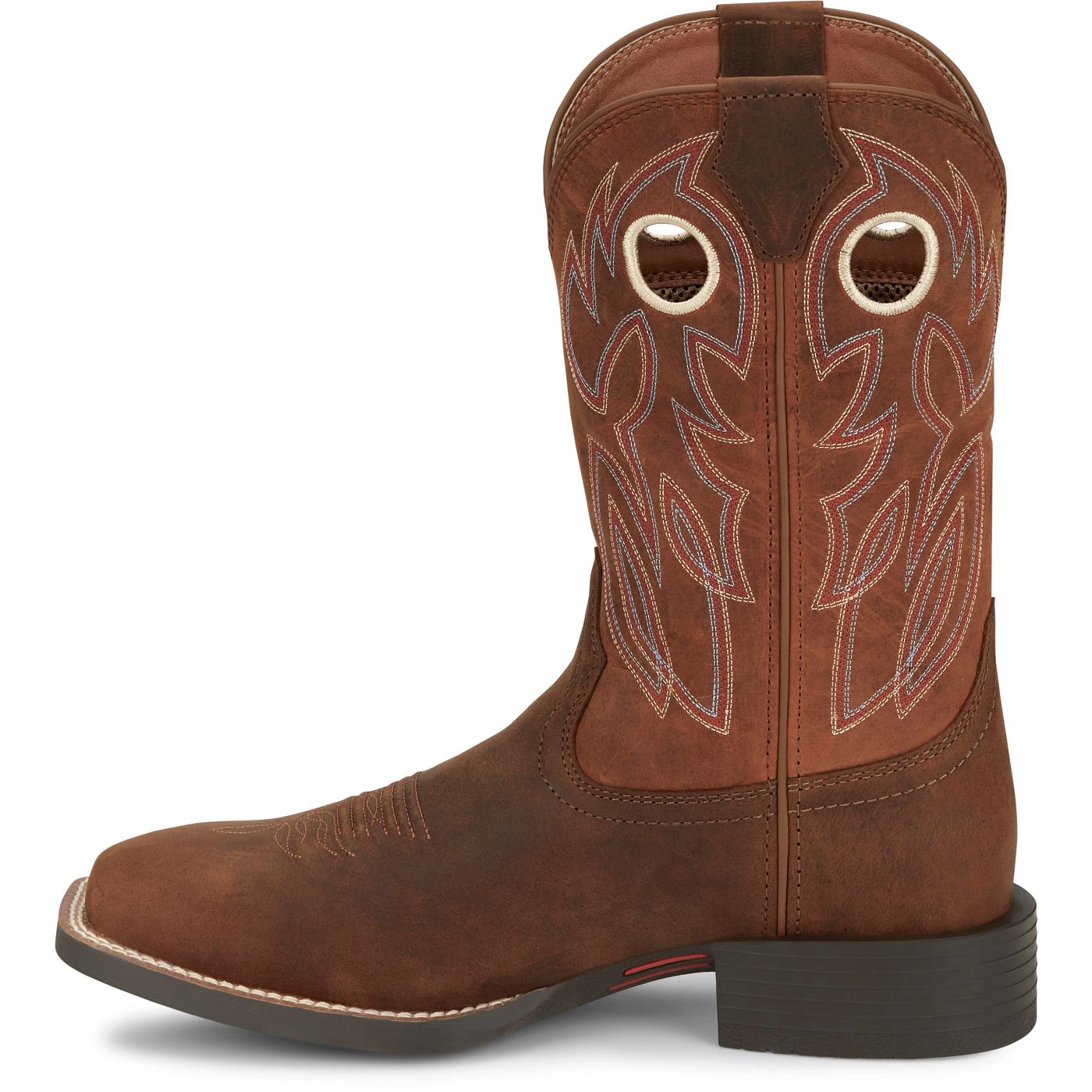 Justin Boots Men's Bowline 11" Western Boot - Pecan (SE7523) - View 8