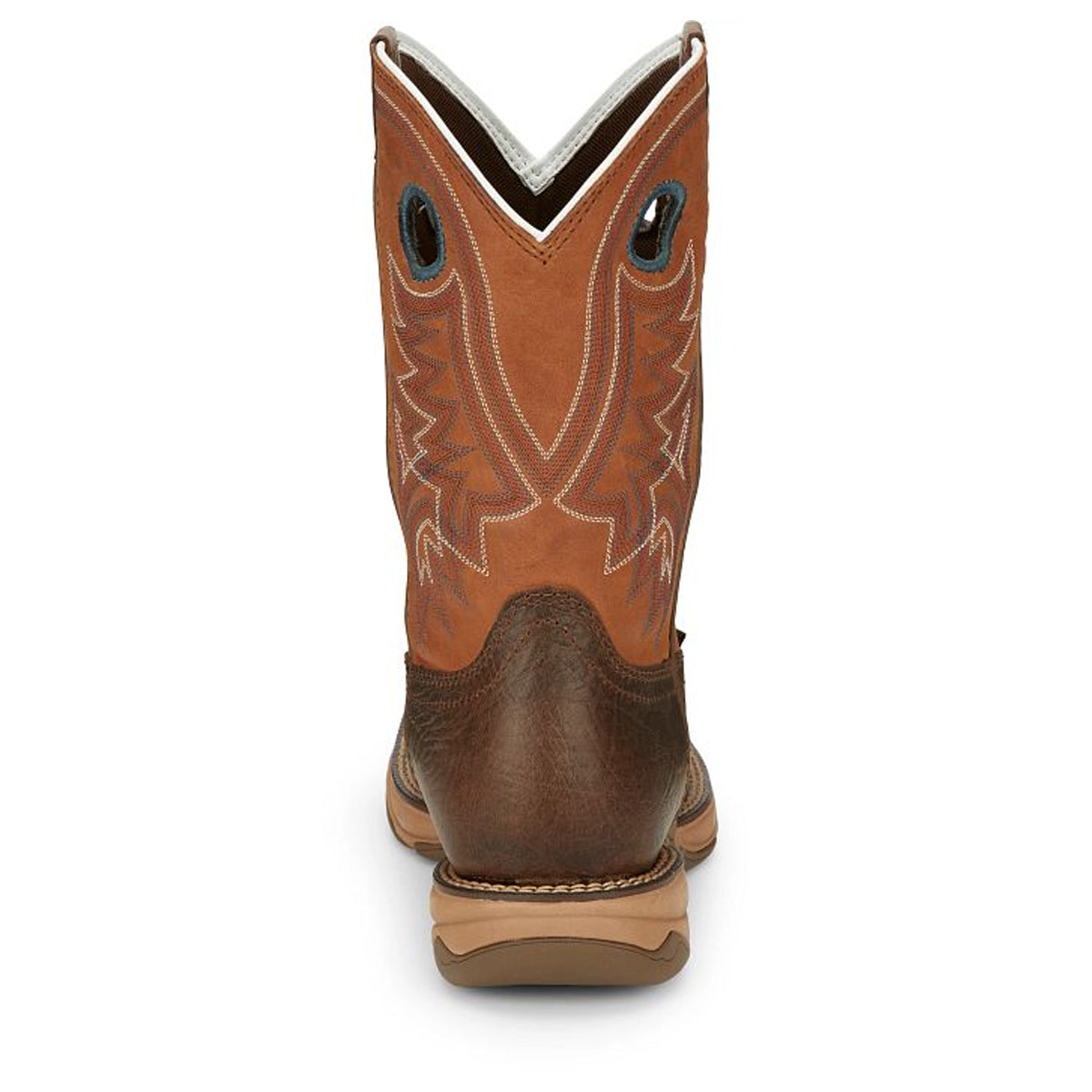 Tony Lamas Boots Men's Footwear Work Lopez 11" Wide Steel Square Toe Waterproof Work Boot Color Tumbleweed image 4