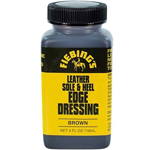 Fiebing's Leather Sole & Heel Brown Edge Dressing | Gloss Shoe Dressing