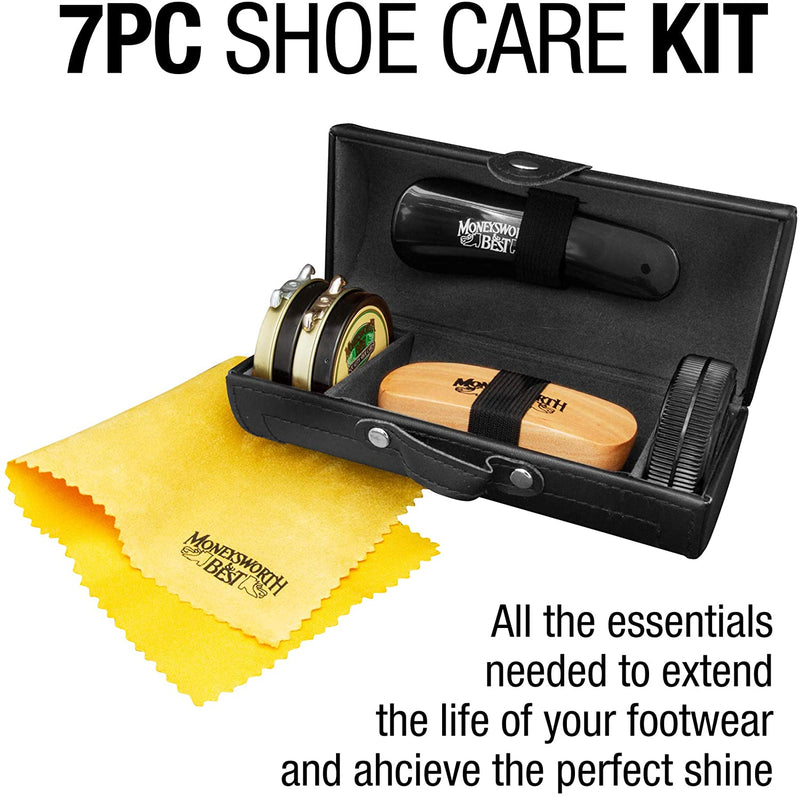 Moneysworth & Best Premium Care Kit for Shoes | Black