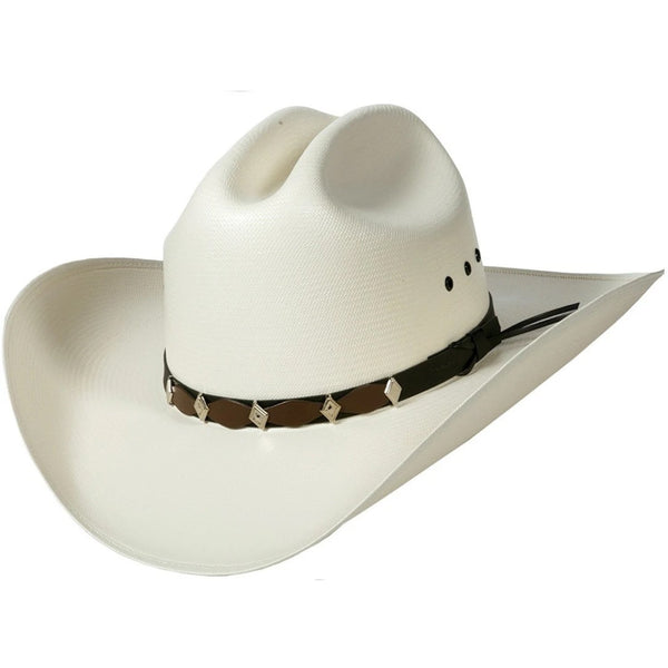 Wild West 300x Straw Hat Traditional Cattleman Crease Crown (2S0R105)