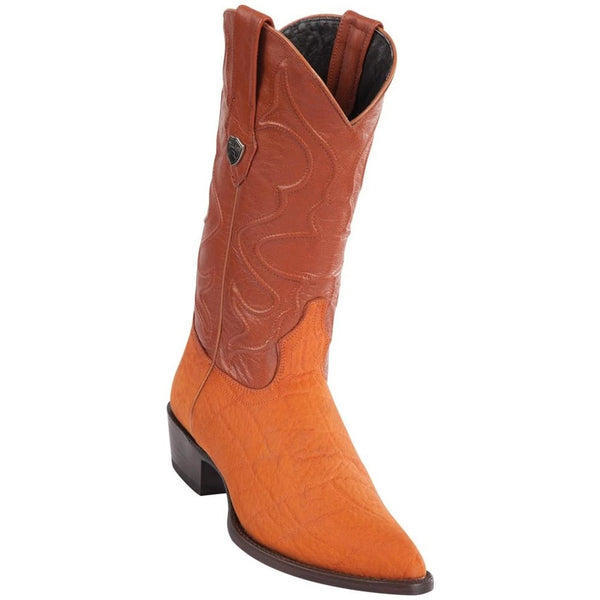 Wild West 6997003 Men's | Color Cognac | Men’s Wild West Elephant Print Boots J Toe Handcrafted