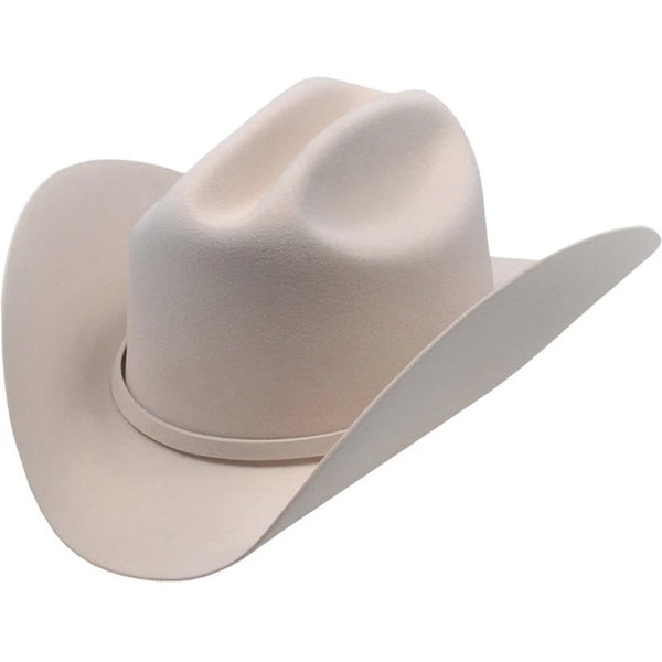 Wild West 4x Silver Belly Felt Cowboy Hat & Customize The Brim Silver Belly  (TX10343)