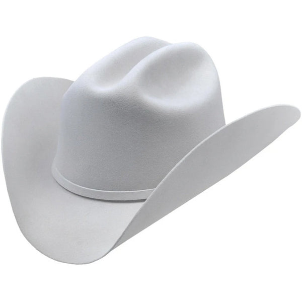 Wild West 6x Gray Beaver Cowboy Hat & Customize The Brim Gray (TX20309)