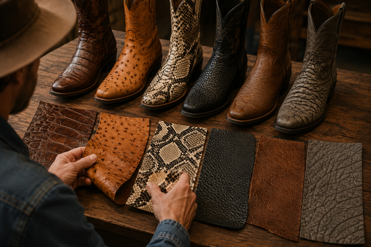 6 Common Cowboy Boot Leathers: The Pros & Cons You Need to Know