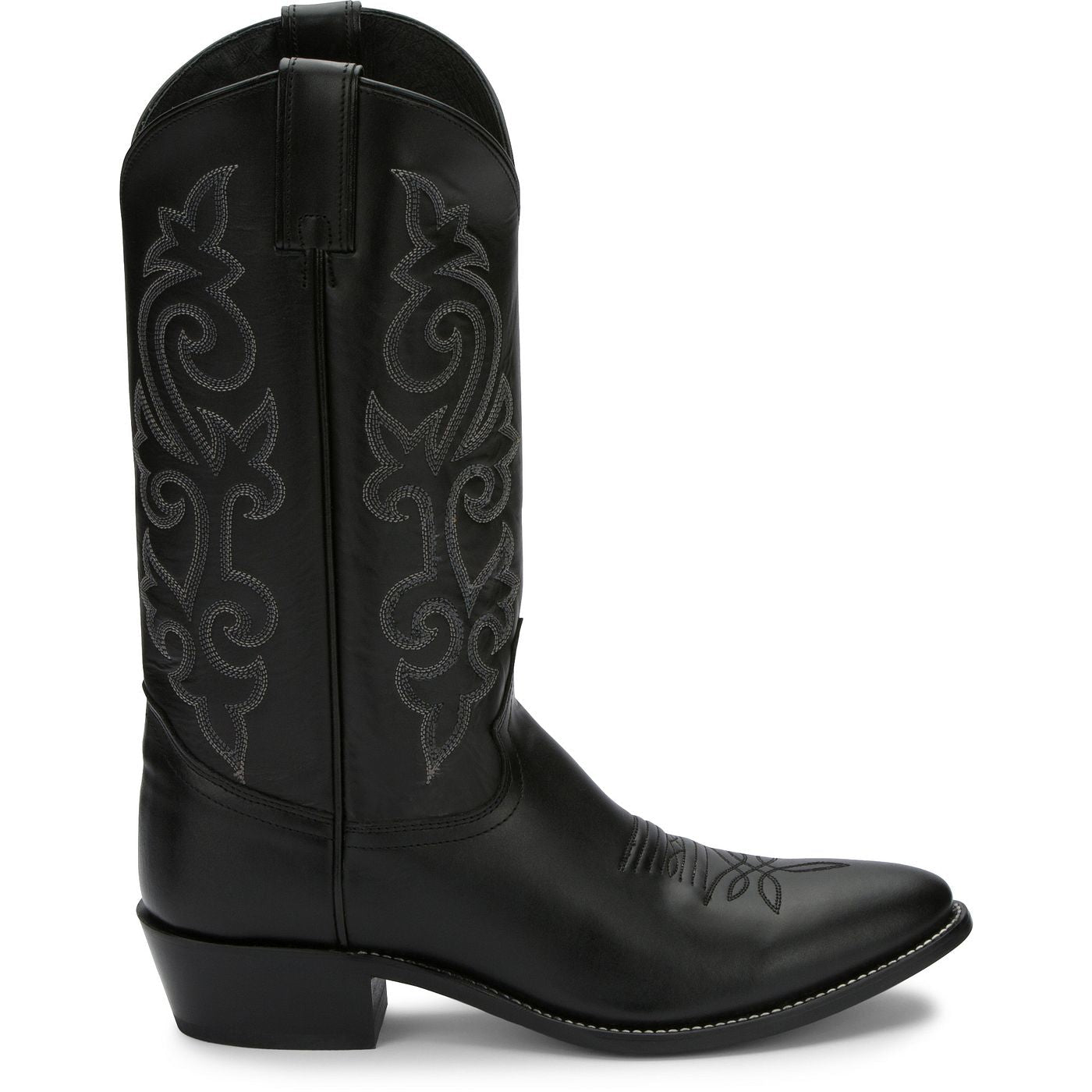 Justin Boots Men's Buck 13" Western Boot - Black (1409) - View 3