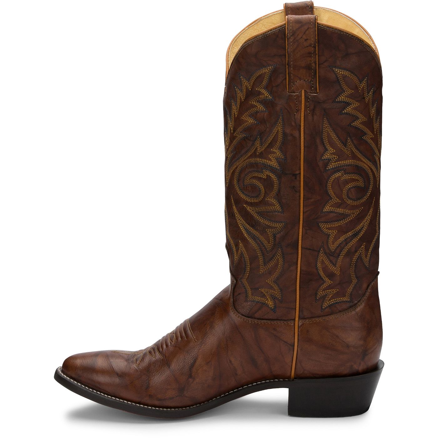 Justin Boots Men's Buck 13" Western Boot - Chesnut (1560) - View 8