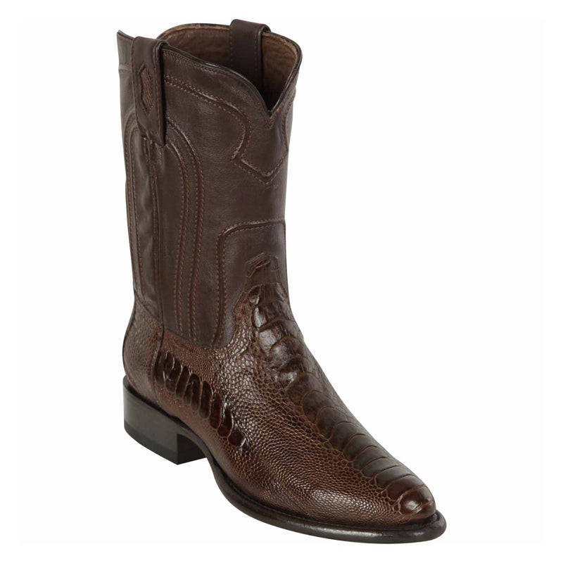 Men's Los Altos Boots Original Ostrich Leg Roper Toe Boots 690507