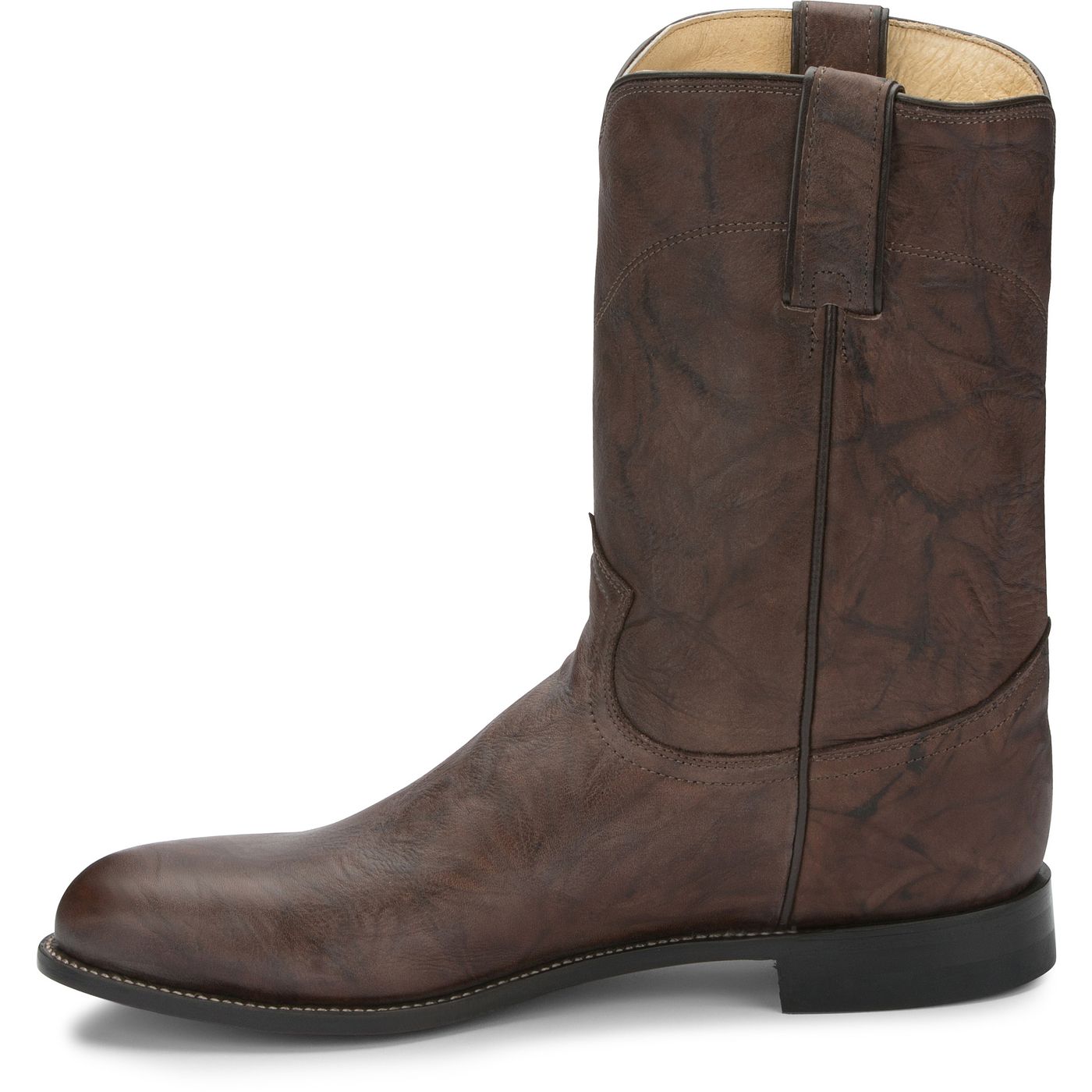 Justin Boots Men's Jackson 10" Roper Boot - Dark Brown (3162) - View 8
