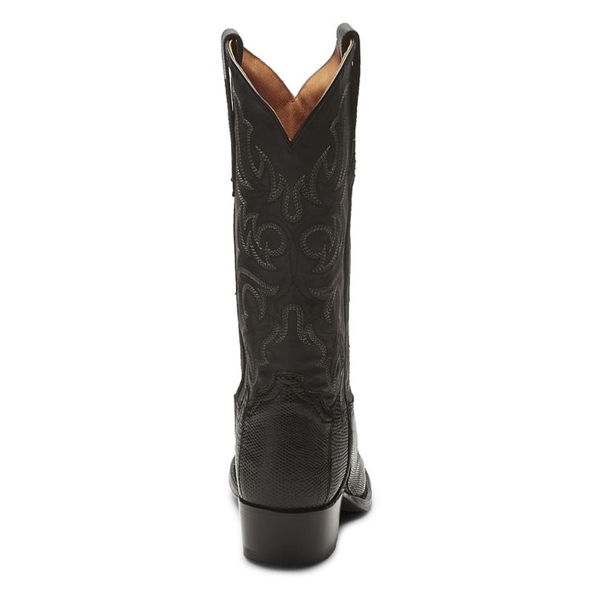 Tony Lamas Boots Men's Footwear  Nacogdoches 13" Teju Lizzard Color Black image 4