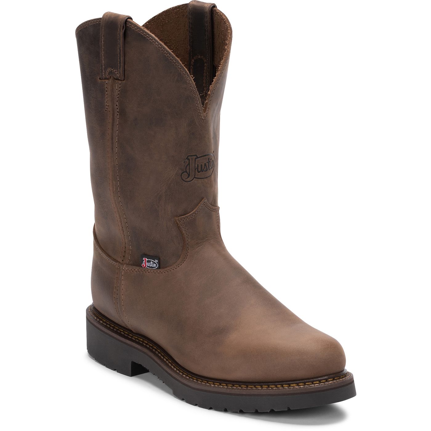 Justin Work Men's Balusters 11" Work Boot - Bay Gaucho (4444) - View 2
