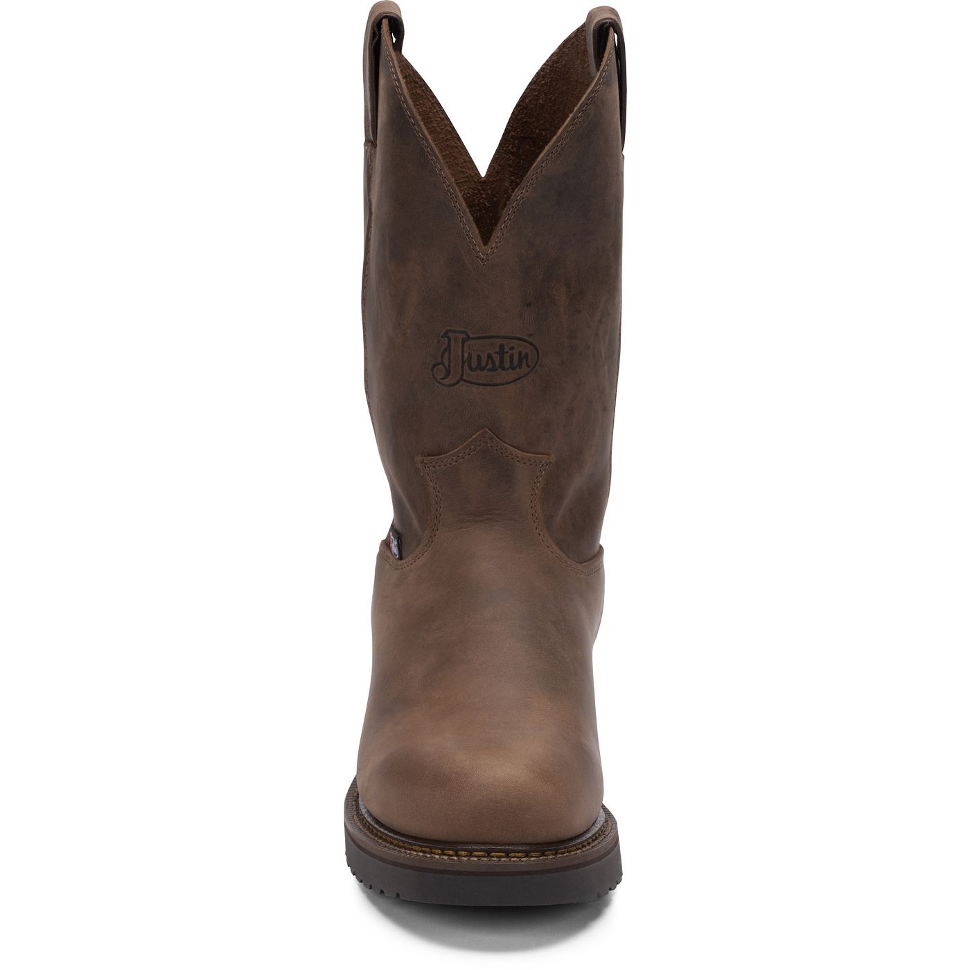Justin Work Men's Balusters 11" Work Boot - Bay Gaucho (4444) - View 7