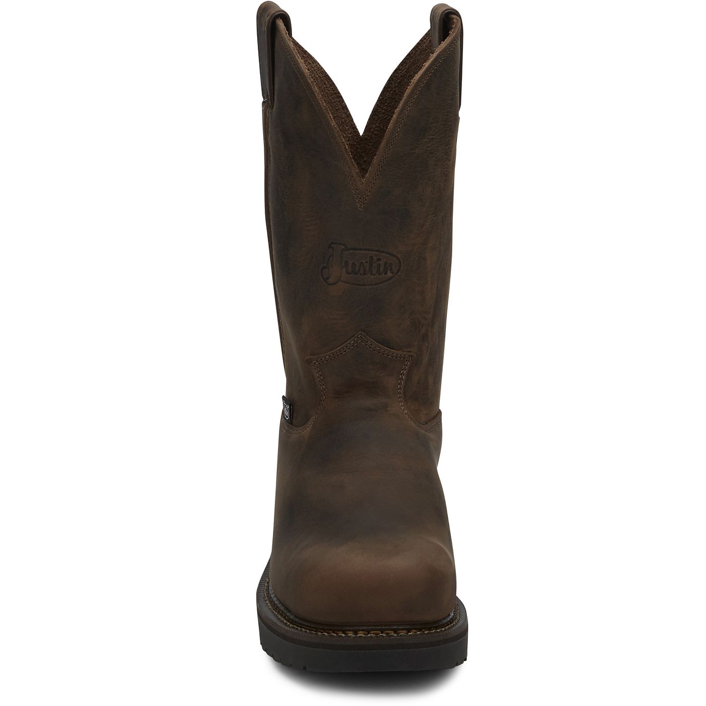 Justin Work Men's Balusters 11" Steel Toe Boot - Bay Gaucho (4445) - View 7