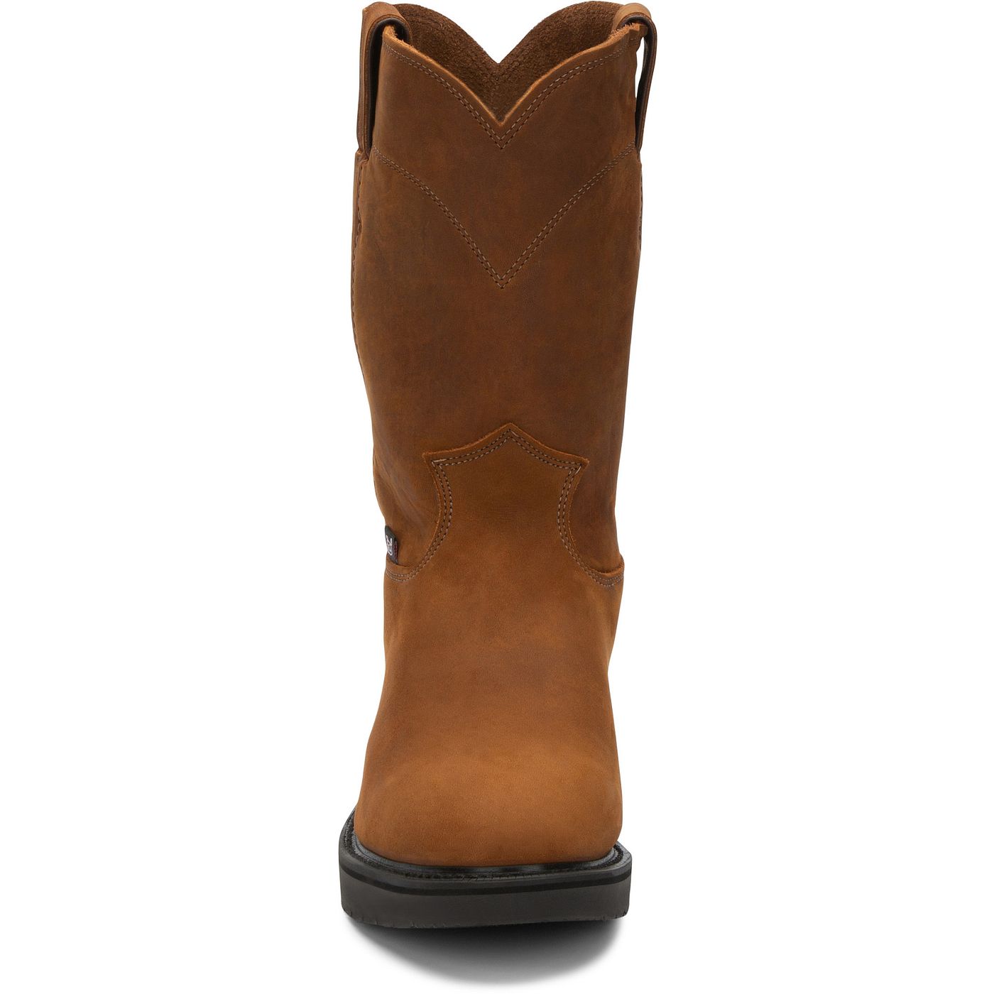 Justin Work Men's Conductor 10" Work Boot - Bark (4760) - View 7