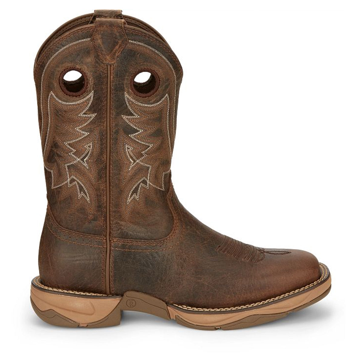 Tony Lamas Boots Men's Footwear Work Rasp 11" Work Color Tumblewwed (Brown) image 3