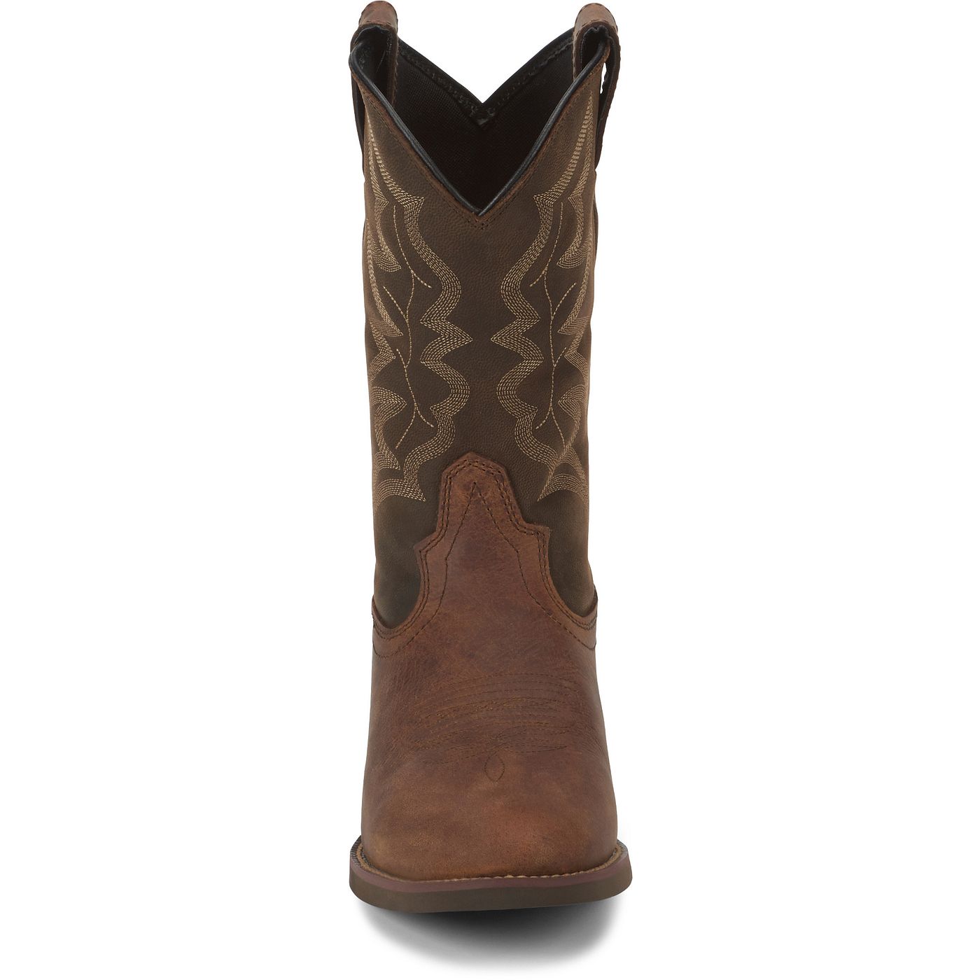Justin Boots Men's Buster III 11" Western Boot - Distressed Brown (7221) - View 7
