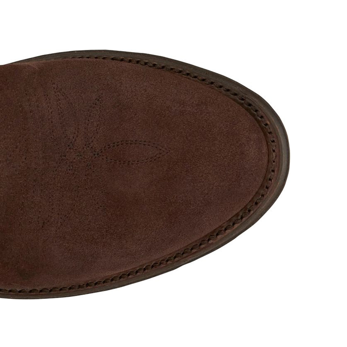 Tony Lamas Boots Men's Western Amado 12" Suede  Color Deep Coffe image 3