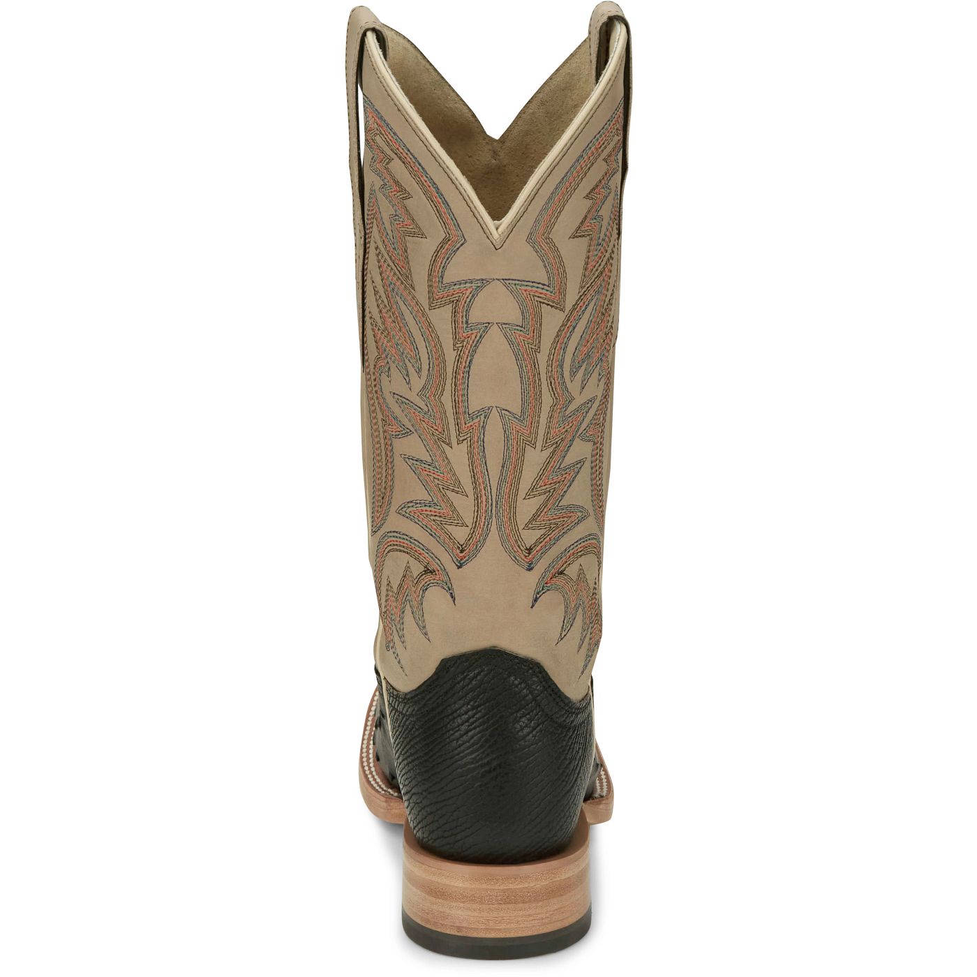 Justin Boots Men's Doc Bar 13" Full Quill Ostrich Boot - Black (AQ8042) - View 5