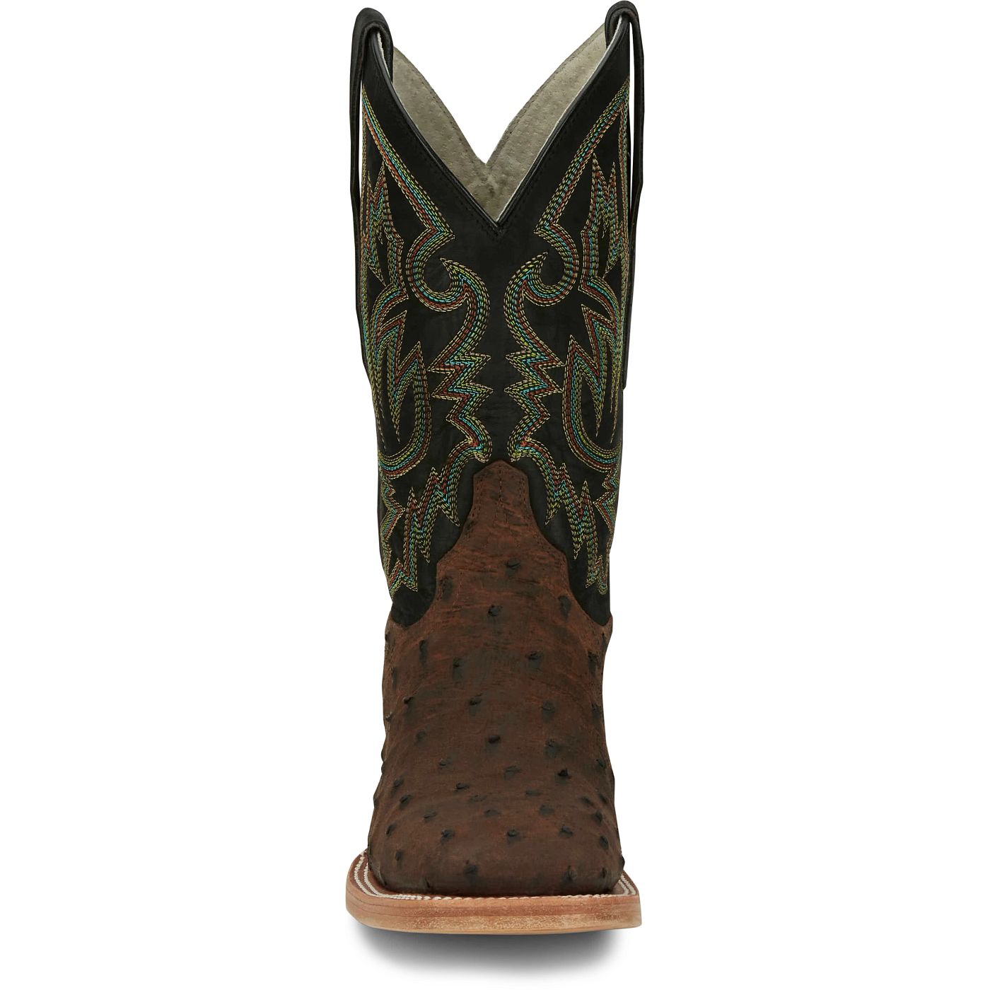 Justin Boots Men's King 11" Full Quill Ostrich Boot - Kango Tobac (AQ8044) - View 7