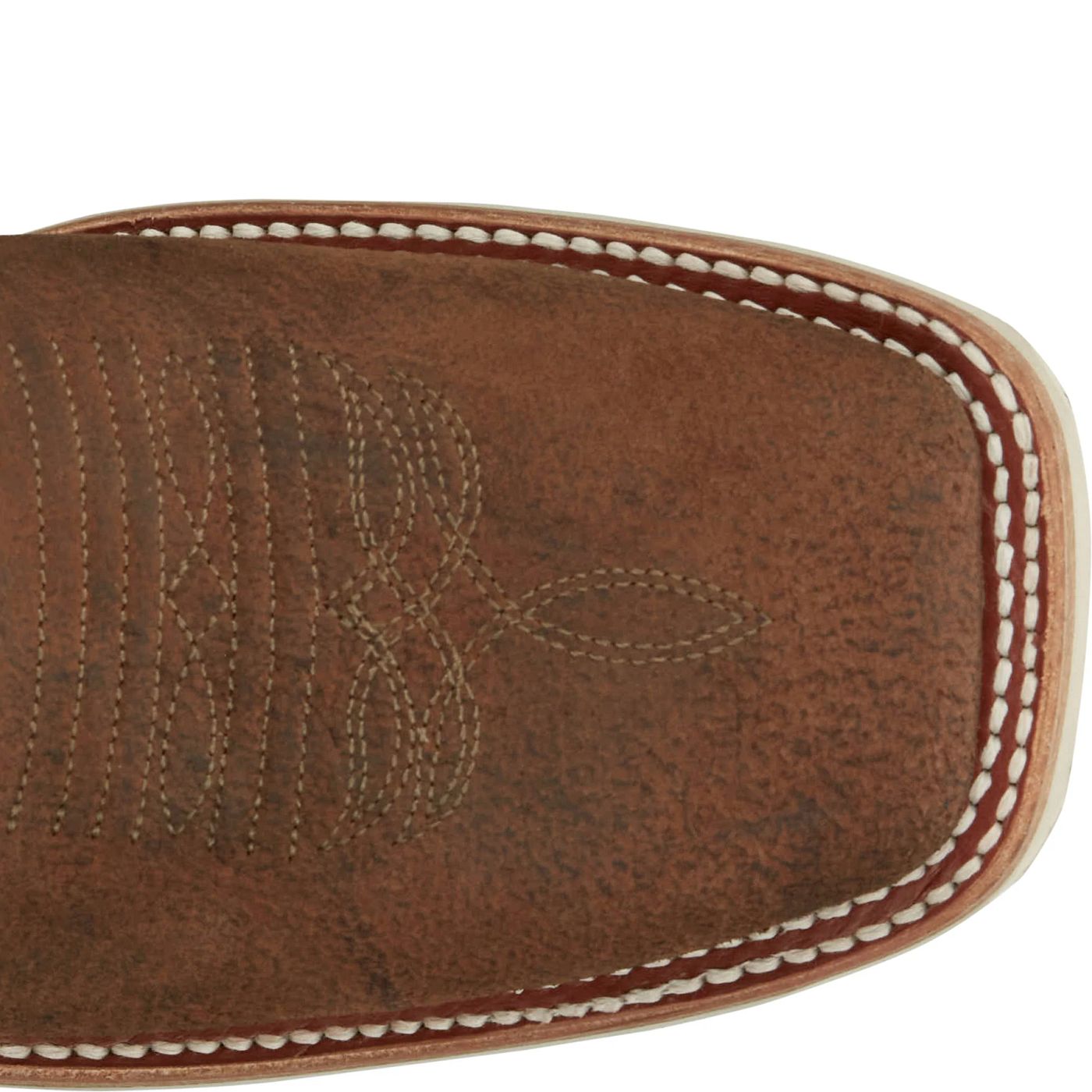 Justin Boots Men's Peppy San Badger 11" Smooth Ostrich Boot - Distressed Cognac (AQ8143) - View 4