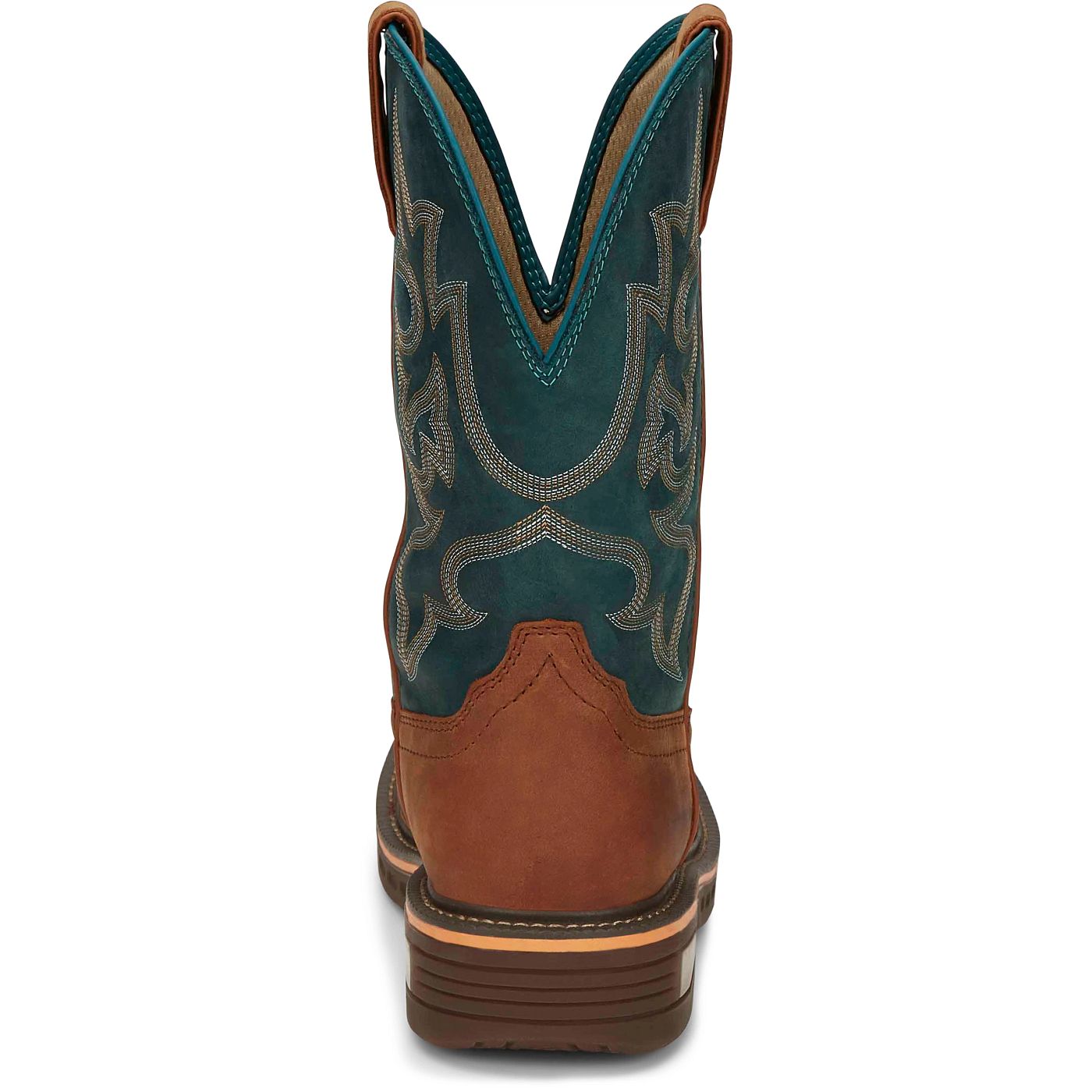 Justin Work Men's Resistor 11" Nano Comp Toe Boot - Russet (CR4010) - View 5