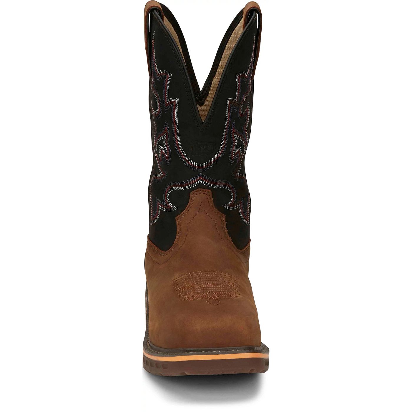 Justin Work Men's Resistor 11" Nano Comp Toe Boot - Rustic (CR4012) - View 7