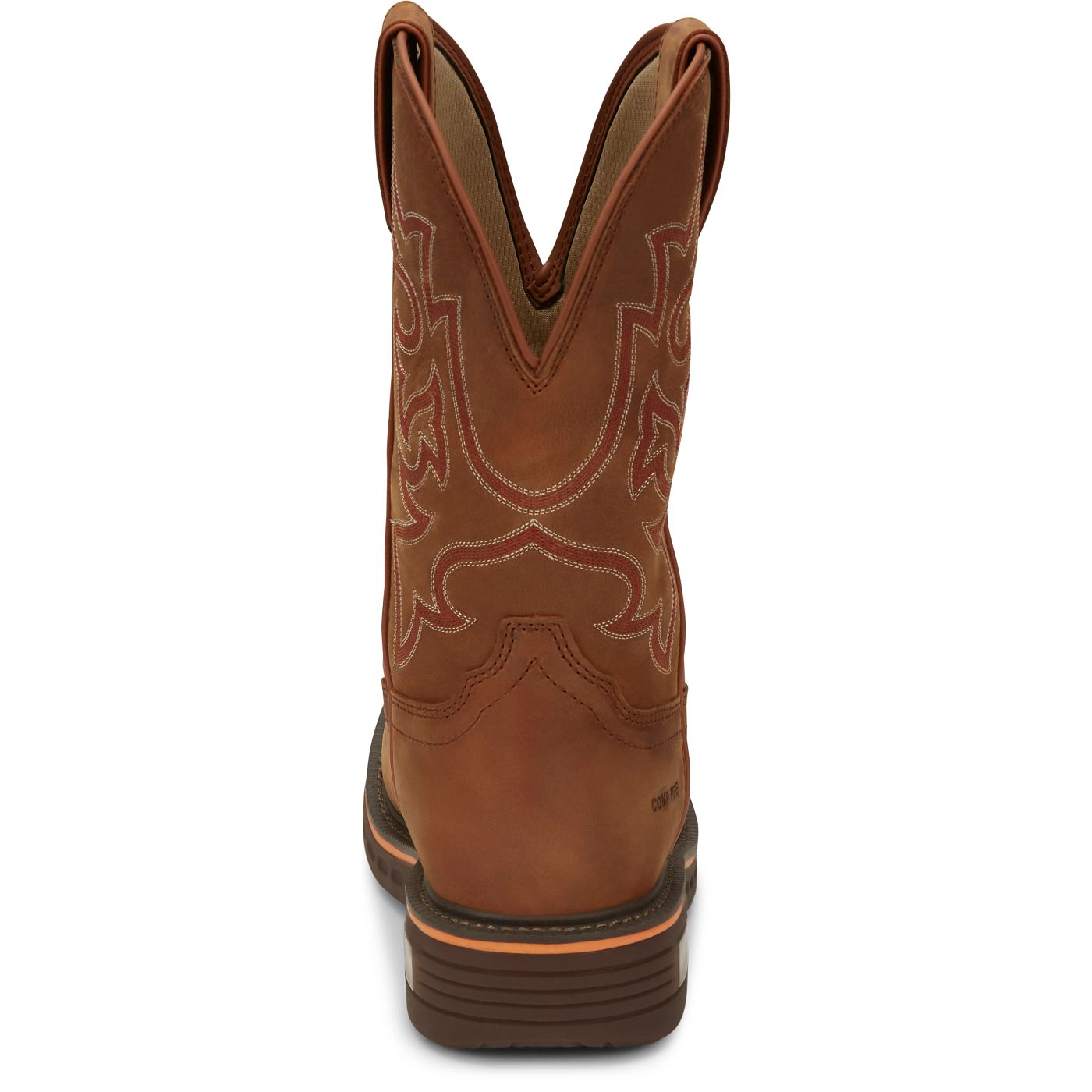 Justin Work Men's Resistor 11" Nano Comp Toe Boot - Russet Brown (CR4016) - View 5