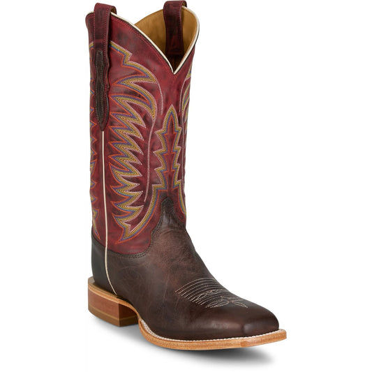 Justin Boots Burchett 13 Goat Red CX1313 Pair View