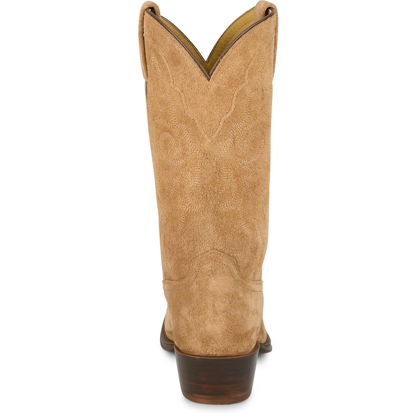 Tony Lama Men's 12" Plano Western Boot Honey Suede (DR3050)