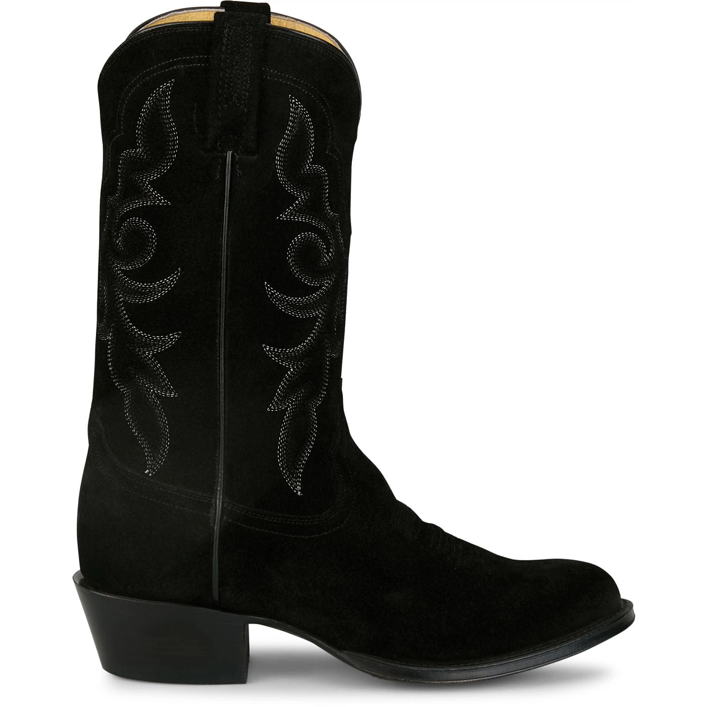 Tony Lama Men's 12" Plano Western Boot Black (DR3052)