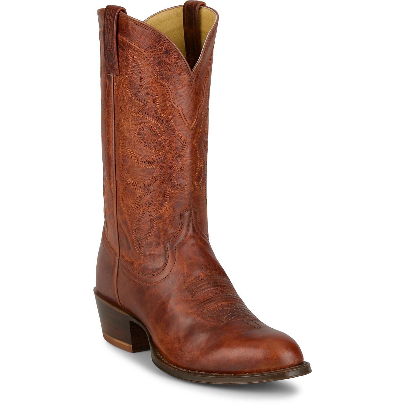 Tony Lama Men's 12" Marco Western Boot Cognac (DR3053)