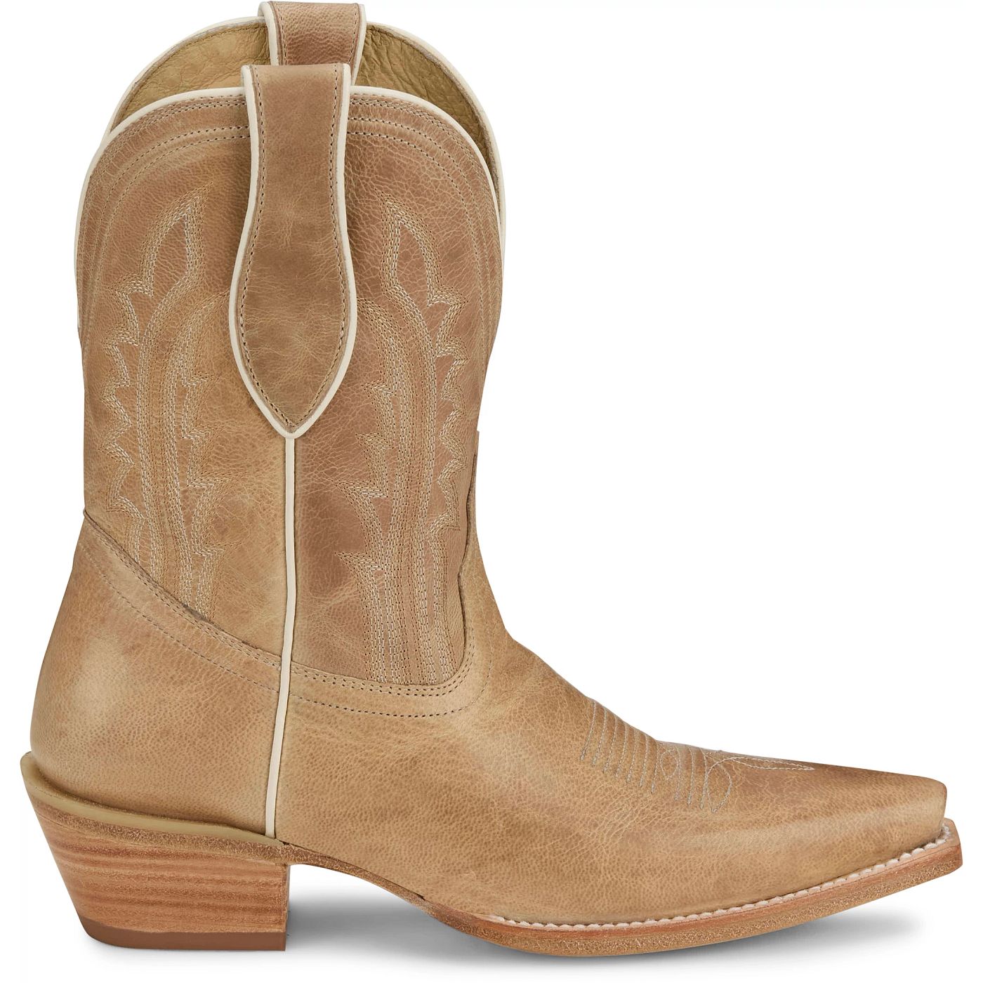 Tony Lama Women's 9" Areli Western Bootie Bone (DR3250)