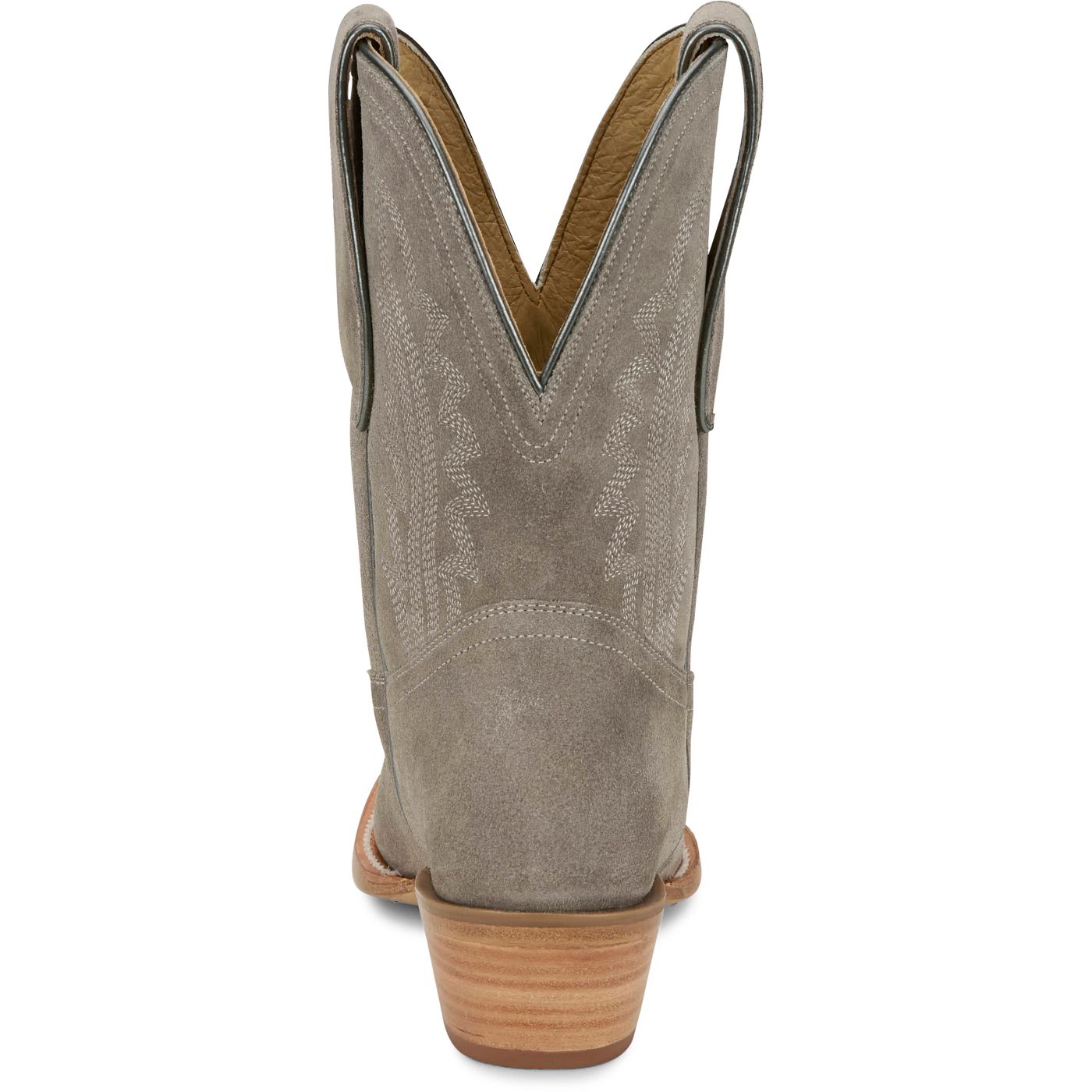 Tony Lama Women's 9" Lea Western Bootie Ash Suede (DR3260)