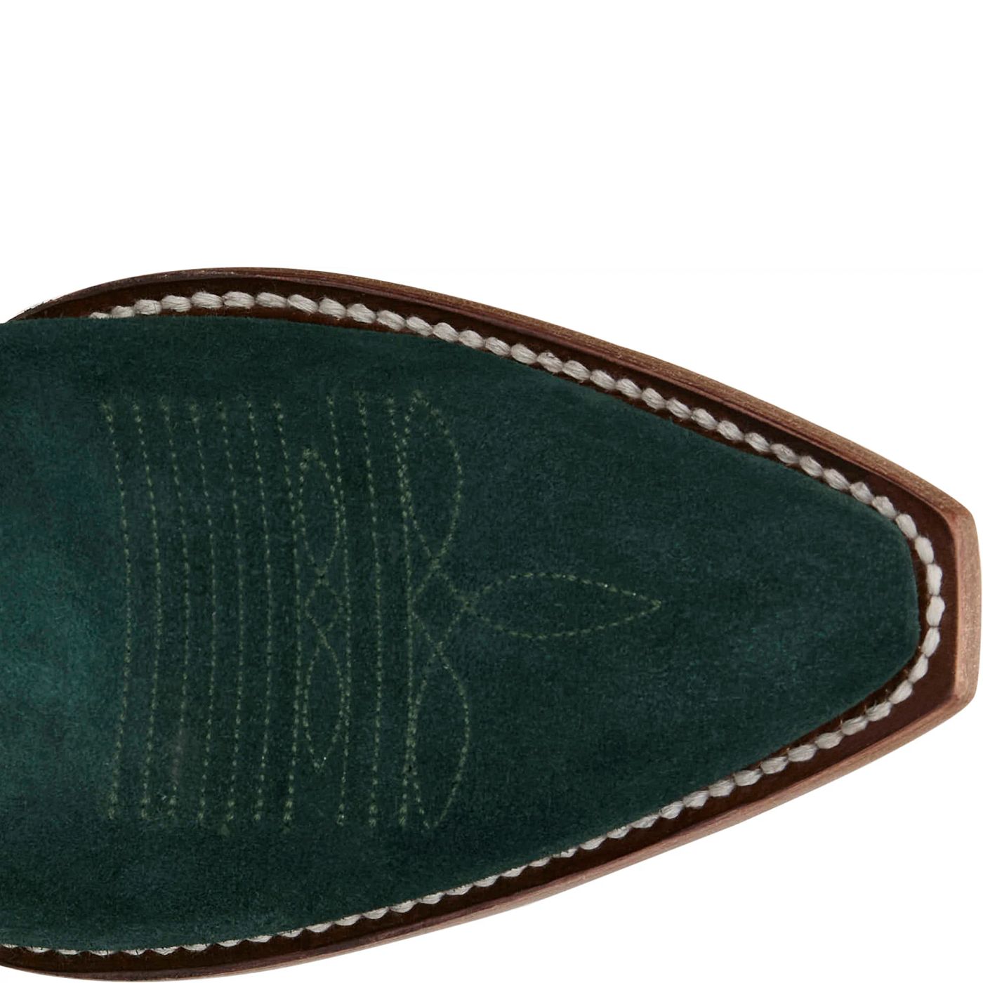 Tony Lama Women's 9" Lea Western Bootie Emerald Suede (DR3262)