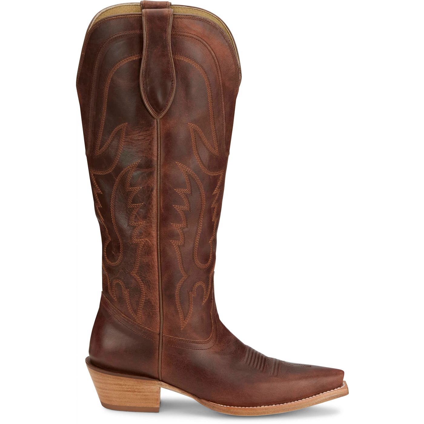 Tony Lama Women's 15" Jess Western Boot Cognac (DR4251)