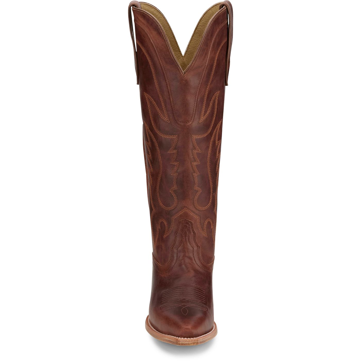 Tony Lama Women's 15" Jess Western Boot Cognac (DR4251)