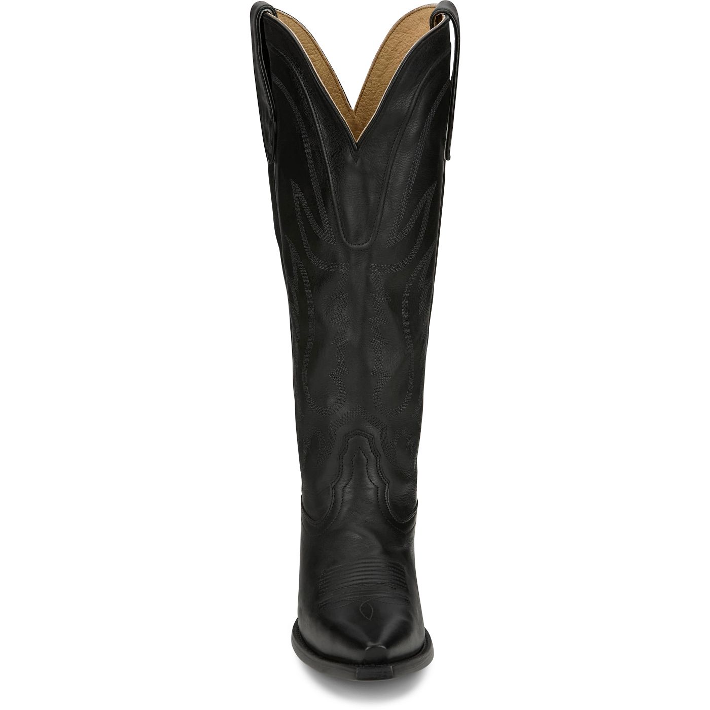 Tony Lama Women's 15" Jess Western Boot Black (DR4252)