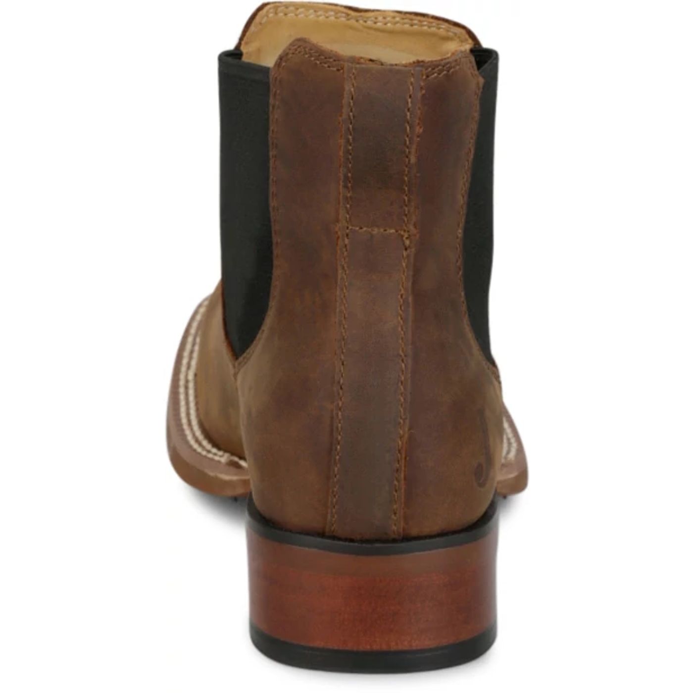 Justin Boots Men's Crazy Buck 6" Western Boot - Brown Cowhide (FN4150) - View 5
