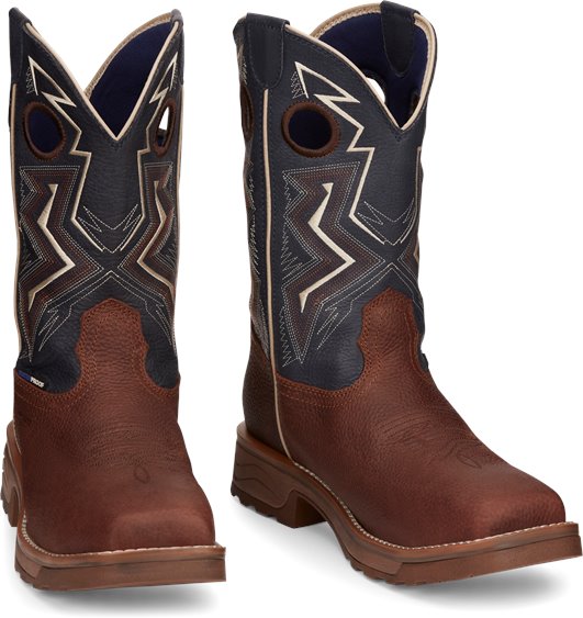 Tony Lama Force 11" Wide Square Composite Toe Waterproof - TW3402