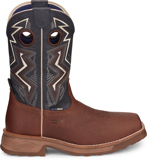 Tony Lama Force 11" Wide Square Composite Toe Waterproof - TW3402