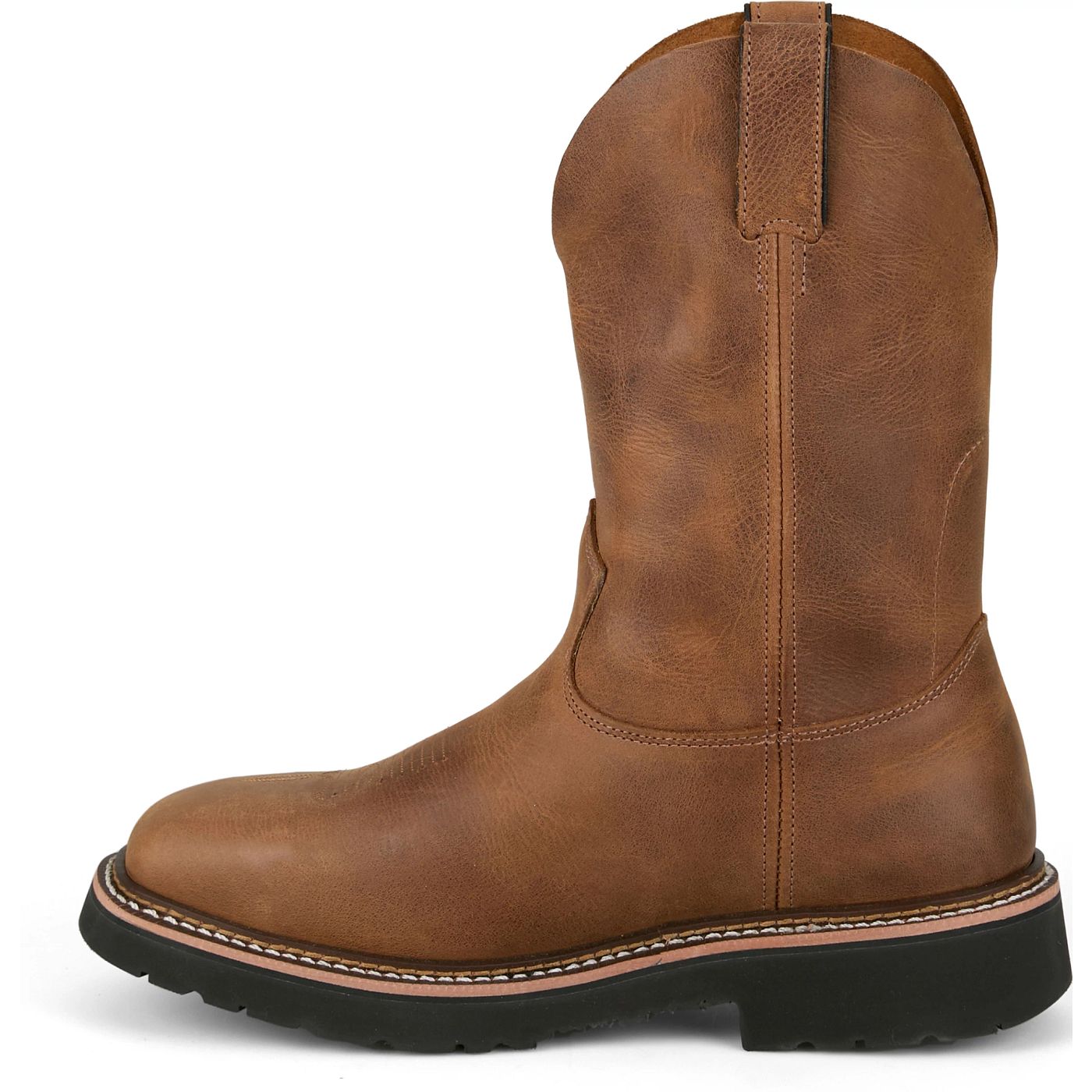 Justin Work Men's Ames 11" Steel Toe Boot - Walnut Brown (HL4223) - View 8