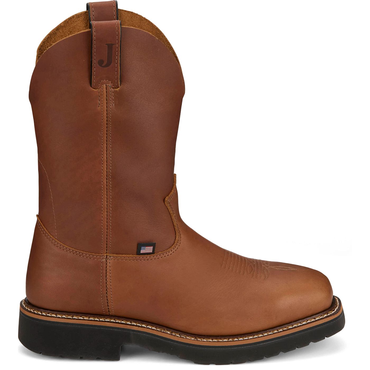 Justin Work Men's Lafayette 11" Work Boot - Cinnamon (HL4226) - View 3