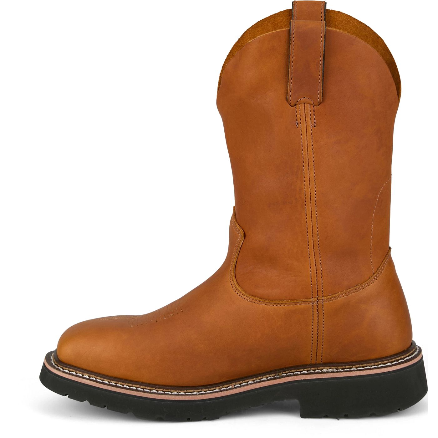 Justin Work Men's Lafayette 11" Steel Toe Boot - Cinnamon (HL4227) - View 8