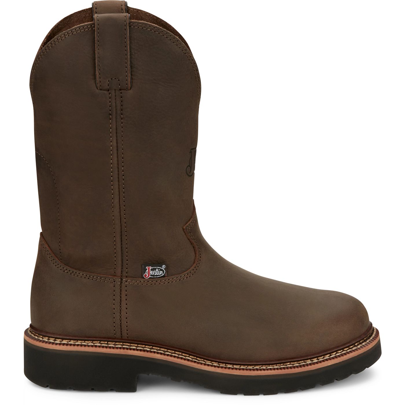 Justin Work Men's Carbide 11" Work Boot - Hickory Brown (OW4440) - View 3