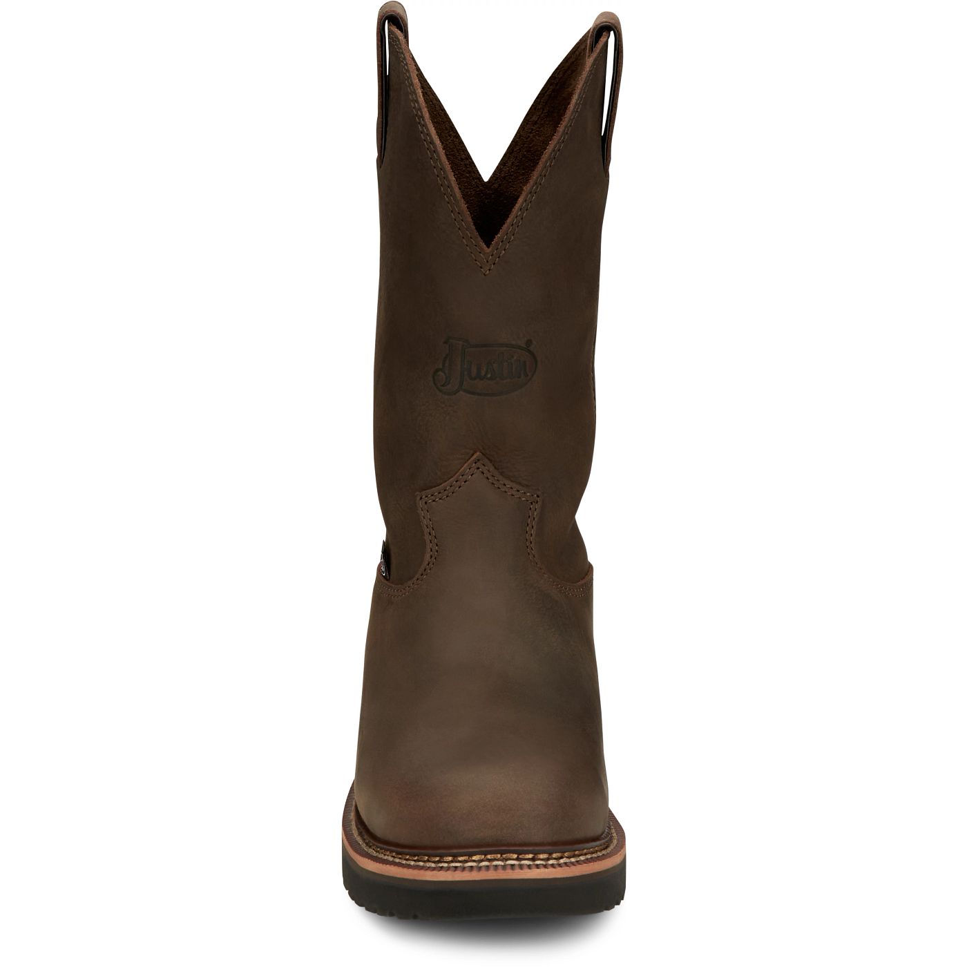 Justin Work Men's Carbide 11" Work Boot - Hickory Brown (OW4440) - View 7