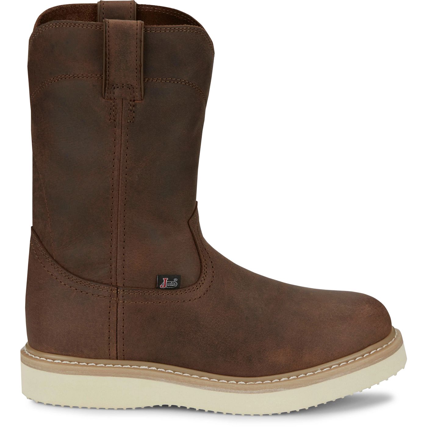 Justin Work Men's Ram 10" Work Boot - Pecan Brown (OW4710) - View 3