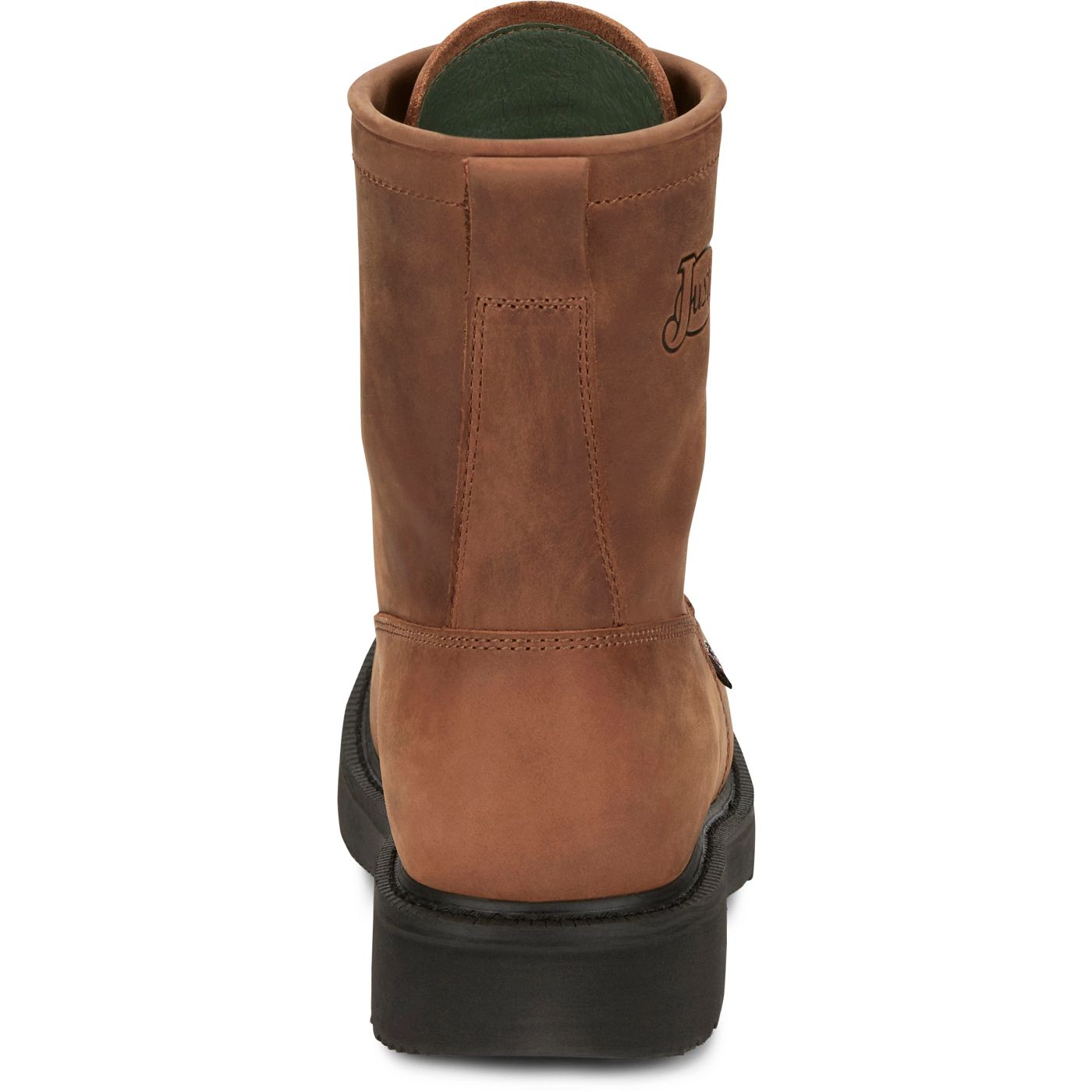 Justin Work Men's Livestock 8" Work Boot - Aged Bark (OW760) - View 5