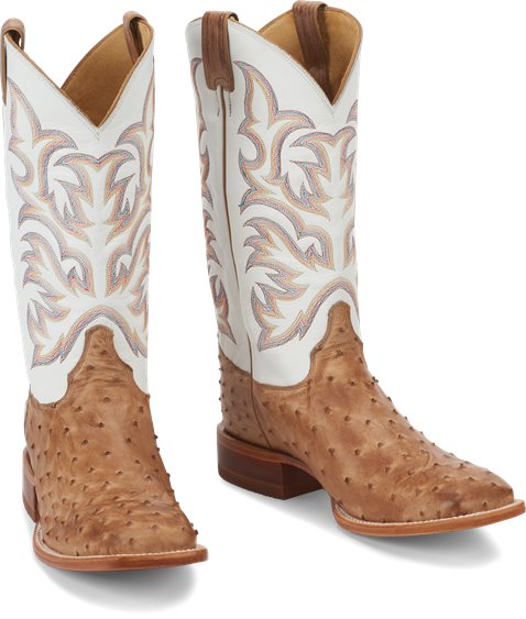 Justin Pascoe Full Quill - Antique Tan (8572)