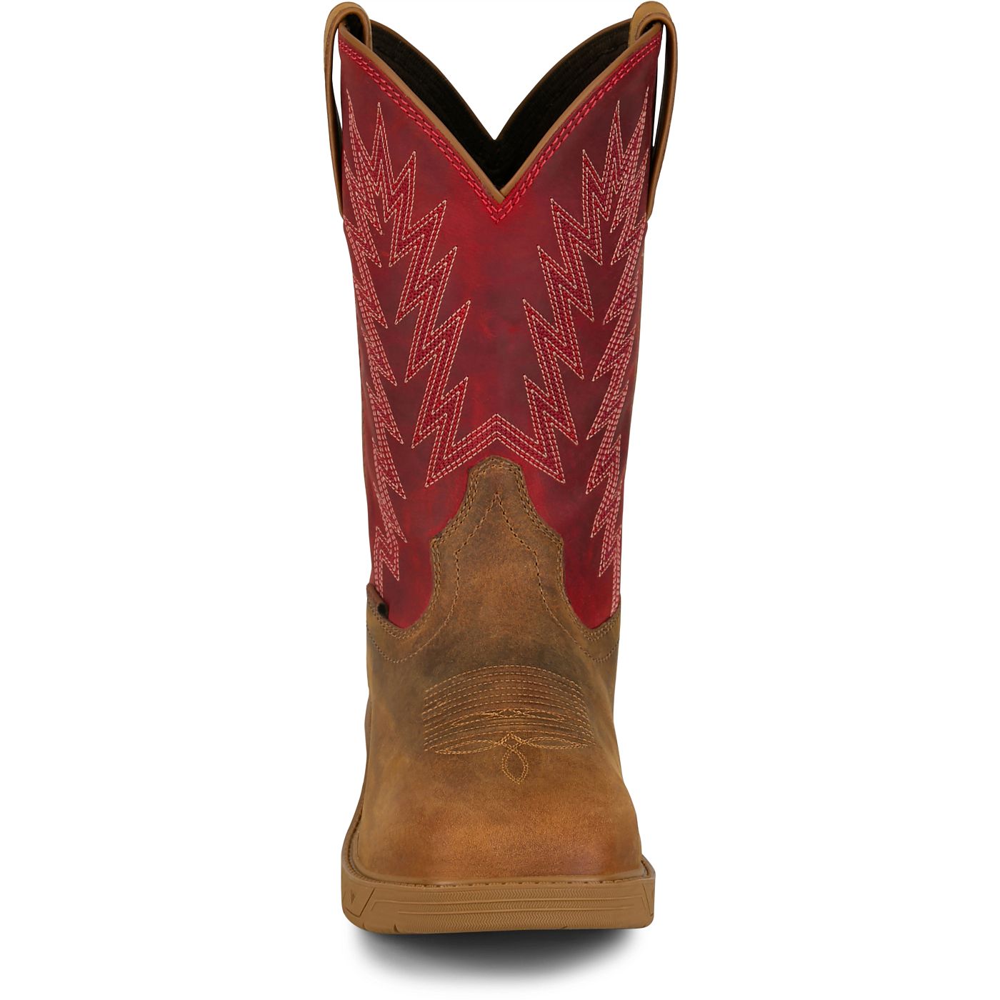 Justin Work Men's Markout 11" Steel Toe Boot - Brown (PD4071) - View 7