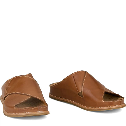 Tony Lama Women's Palmeras Mule Toasted Leather (PL251) - Front View
